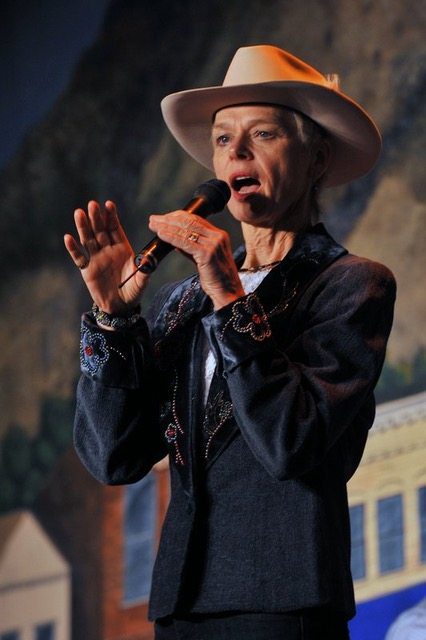 Pic of Doris Daley Colorado Cowboy Poetry Gathering Golden Colorado
