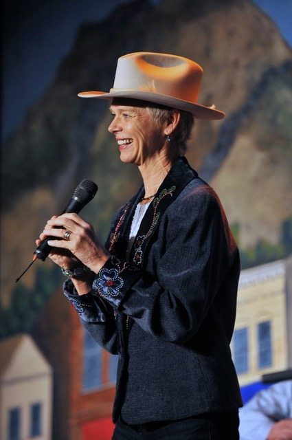 Pic of Doris Daley Colorado Cowboy Poetry Gathering Golden Colorado