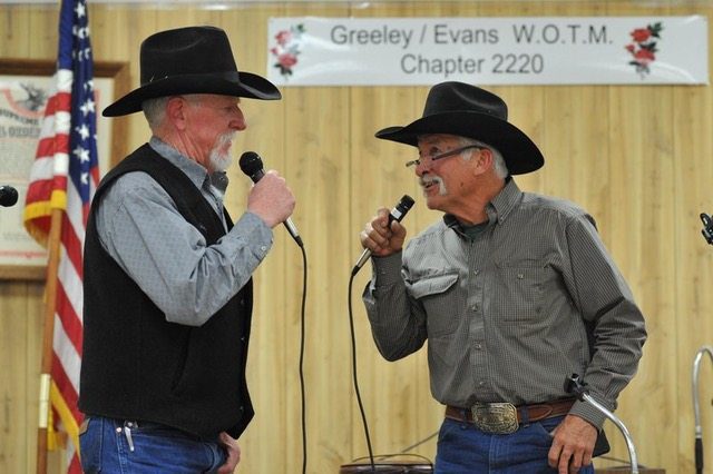 Pic of Terry Nash & Dennis Russel IWMA Showcase Evans Colorado