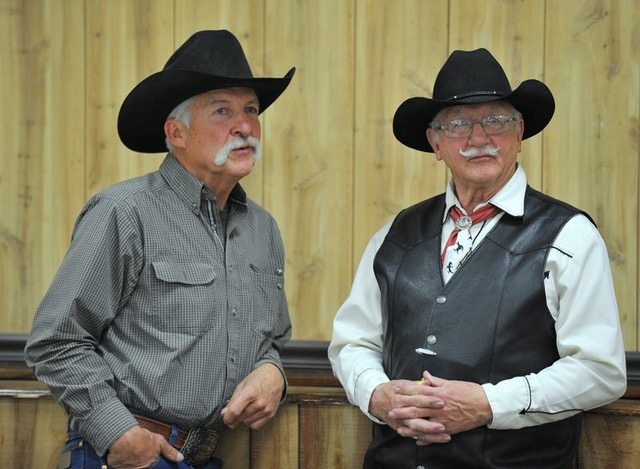 Pic of Dennis Russel & Vic Anderson IWMA Showcase Evans Colorado