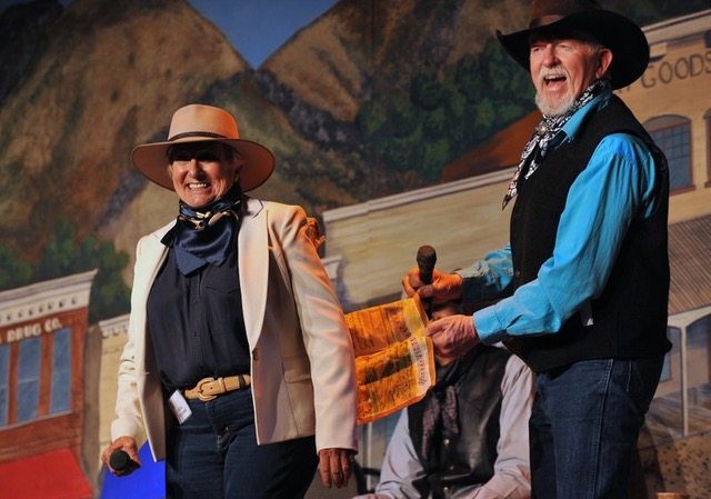 Terry Nash & Carol Heuchan Colorado Cowboy Poetry Gathering Golden Colorado