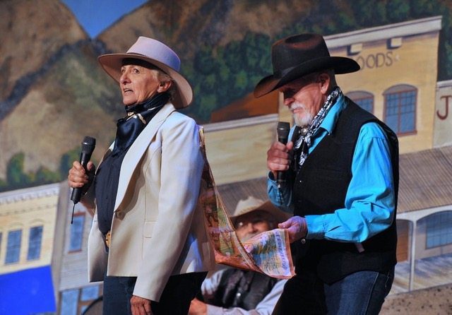 Terry Nash & Carol Heuchan Colorado Cowboy Poetry Gathering Golden Colorado